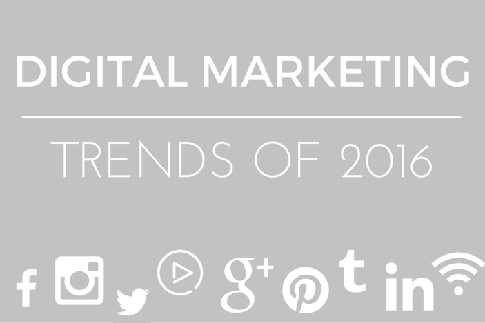 New Trends in Digital Marketing for 2016