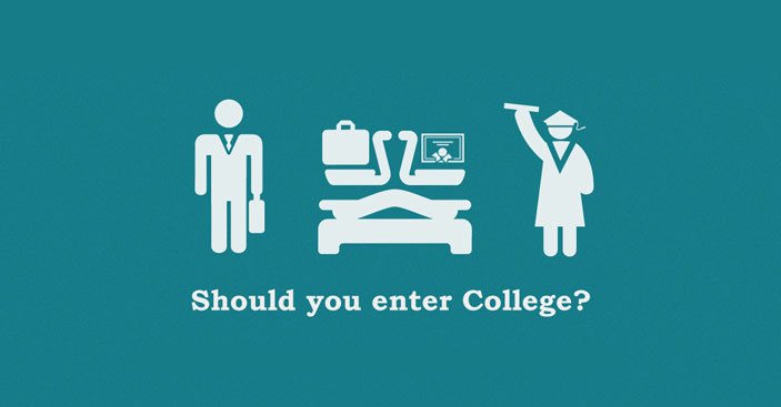 Should you enter College? (Infographic)